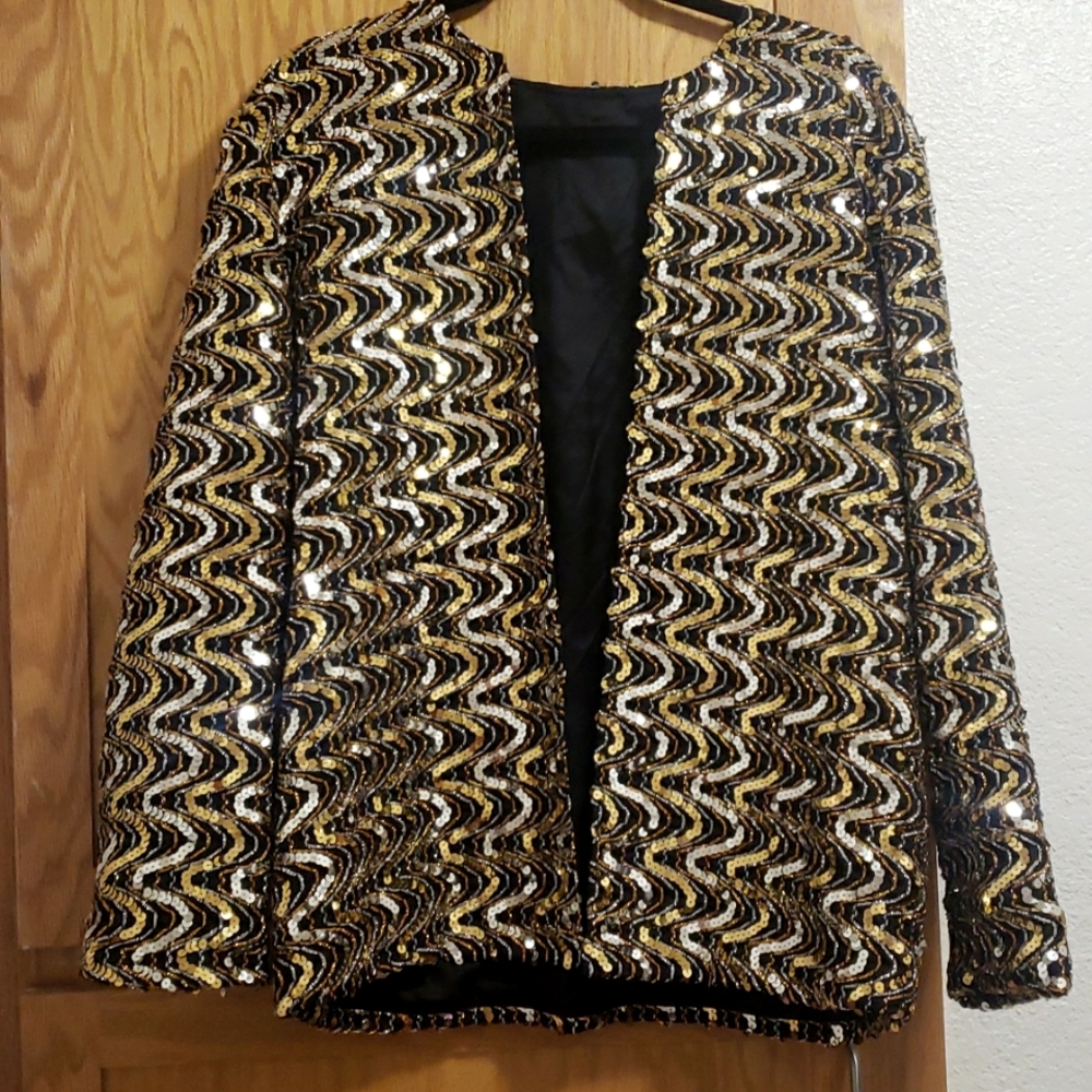 Women's Sequin Blazer